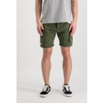 Alpha Industries kalhoty krátké Crew short Patch olivová tmavá – Zboží Dáma