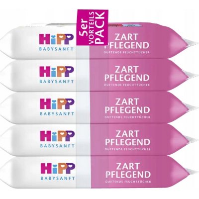 HiPP BABYSANFT Čistící vlhčené ubrousky Ultra sensitive 5 x 48 ks 240 ks – Zboží Dáma