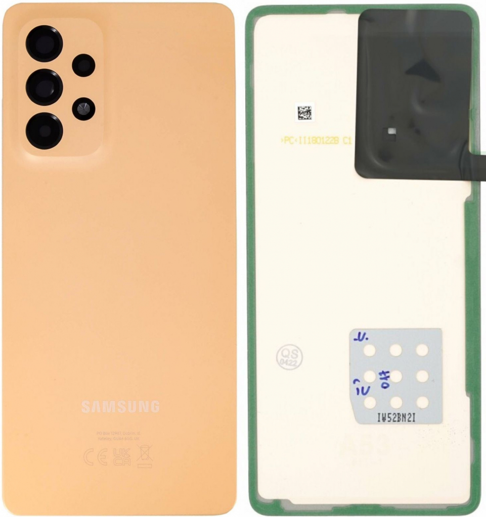 Kryt Samsung Galaxy A53 5G A536 zadní Peach