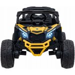 Mamido Elektrické autíčko Buggy Maverick Can-Am 4x200W 24V žlutá – Sleviste.cz