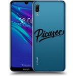 Picasee silikonový průhledný obal pro Huawei Y6 2019 - Picasee - old logo - black – Sleviste.cz