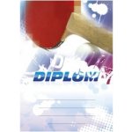 Sabe diplom A4 stolní tenis – Zboží Dáma