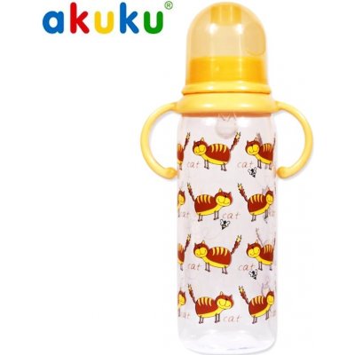 Akuku láhev s obrázkem žlutá 250ml – Sleviste.cz