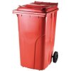 Popelnice MEVA Nadoba MGB 240 lit, plast, červená, popelnice na odpad ST254423