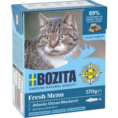 Bozita Cat kousky v želé s makrelou 6 x 370 g – Sleviste.cz
