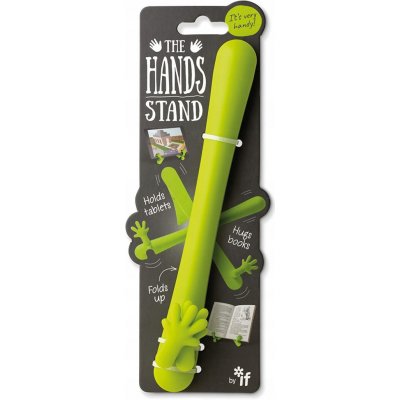 If The Hands Stand Držák na knihy/tablety Zelený 25 x 45 x 210 mm – Sleviste.cz