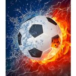 Norimpex Diamantový obraz: Fotbalový míč 30 x 40 cm 1-39 dílků – Sleviste.cz