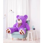 Tomido Velký medvěd XXL fialový 160 cm