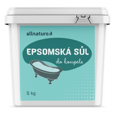 Allnature Epsomská sůl 5 kg – Sleviste.cz