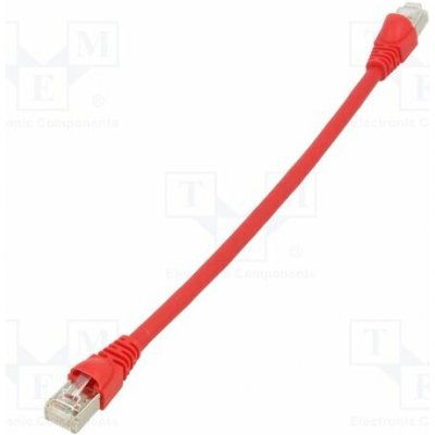 Telegärtner 100008170 Patch F/UTP Kat: 5 RJ45 vidlice z obou stran lanko Cu 1m – Zboží Živě