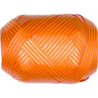 Stuha vázací RHODE ISLAND ORANGE oranžová 10mm x 20m (0,50Kč/m) – Zboží Dáma