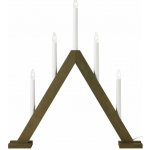 MAR 706224 Ariele adventní svícen tmavá hnědá 47 cm - Markslöjd – Hledejceny.cz