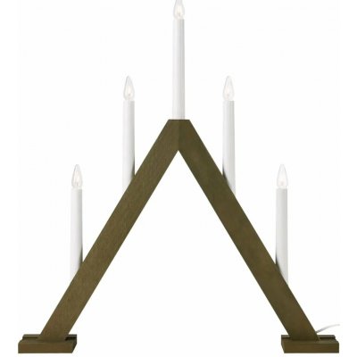 MAR 706224 Ariele adventní svícen tmavá hnědá 47 cm - Markslöjd – Hledejceny.cz