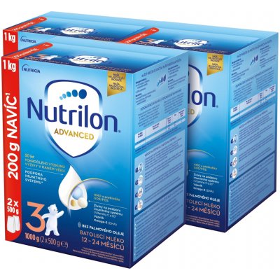 Nutrilon Advanced 3 3 x 1000 g – Sleviste.cz