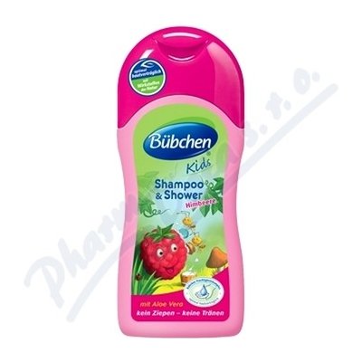 Bübchen šampon a sprch.gel pro děti malina 50 ml – Zbozi.Blesk.cz