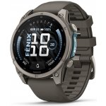 Garmin Fénix 9 - 47 mm, AMOLED, Sapphire, Titanium / Pebble Gray 010-04762-01 – Zboží Živě