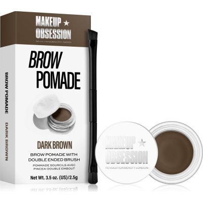 Makeup Revolution Gel na obočí Brow Pomade Dark brown 2,5 g – Zboží Dáma