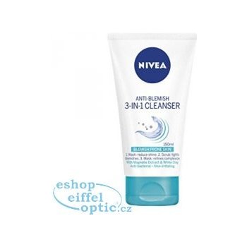 Nivea Pure Effect All-in-1 hloubkové čištění 150 ml