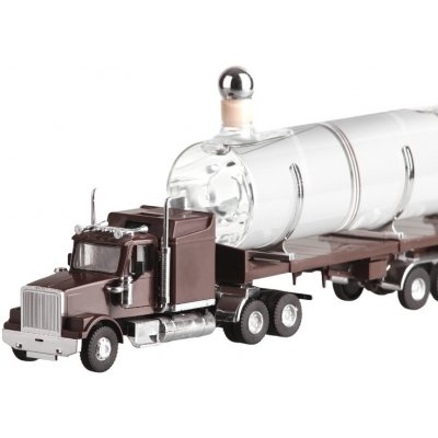 DT GLASS Truck - plastové auto, cisterna 0,50 ltr. s pískováním žádné hnědá – Zboží Mobilmania