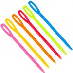 Pro Háčkování Jehla plastová 7 cm - mix barev – Sleviste.cz