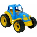 Rappa traktor plastový 25 cm modrá – Zboží Dáma
