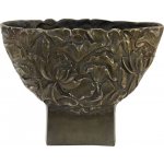 Bronzová antik kovová váza Palesa antique bronze XL - 45*14*34 cm - Light & Living – Zboží Dáma