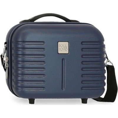 Joummabags Movem Indie Navy Blue ABS Cestovní kosmetický kufřík 21x29x15cm 9L 5083923 – Zboží Mobilmania