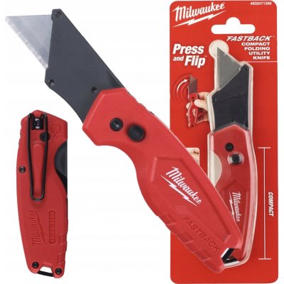 MILWAUKEE FASTBACK 4932471356 Kompaktní nůž – Hledejceny.cz