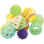 Zolux Hračka pro kočku sada míčků 4 cm 10 ks – Zboží Mobilmania