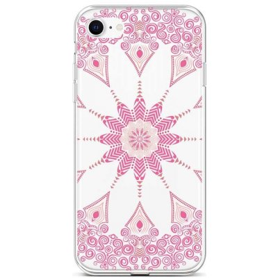 Pouzdro TopQ iPhone SE 2022 silikon Pink Mandala – Zboží Mobilmania