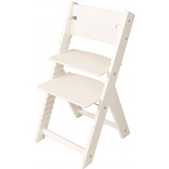 Sedees Chytrá rostoucí židle Line bílá bílé bočnice