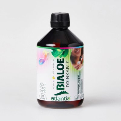 Atlantialoe Bialoe Přírodní štáva 99,17 % Aloe vera, 500 ml – Zboží Mobilmania