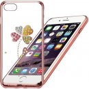 Pouzdro X-FITTED SWAROVSKI Apple iPhone 6 / 6S růžové