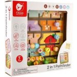 Teddies vkládačka/edukační labyrint 2v1 – Sleviste.cz