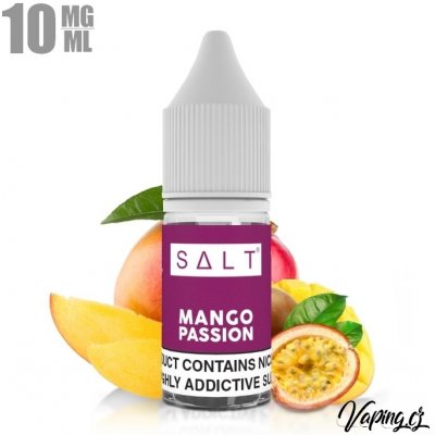 Juice Sauz SALT Mango Passion 10 ml 10 mg – Zboží Mobilmania