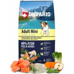 Ontario Adult Mini 7 Fish & Rice 6,5 kg – Sleviste.cz