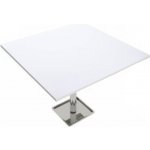 HPL 7143 deska čtvercová 700x700mm bílý – Zboží Mobilmania