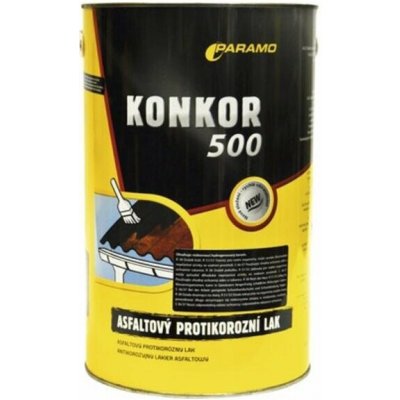 Konkor 500 asfaltový antikorozní lak - 9 kg - černý – Hledejceny.cz
