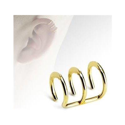 Šperky4U falešný piercing do ucha FP01160 – Zboží Dáma