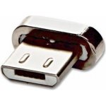 Redukce USB (2.0), Magnetický konec-USB micro (2.0) M, 0, stříbrná, redukce na magnetický kabel – Zboží Živě