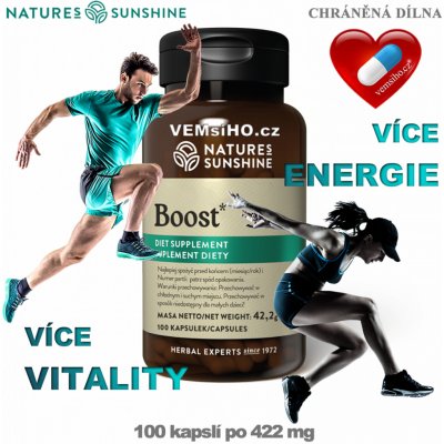 Nature's Sunshine Boost 100 kapslí po 422 mg – Hledejceny.cz