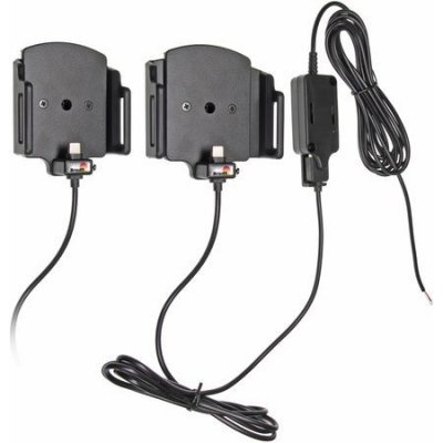 Brodit držák do auta na mobilní telefon s USB C nastavitelný se skrytým nab. š.62-77 mm, tl.6-13mm – Zboží Mobilmania