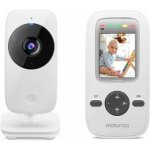 Motorola dětská video chůvička VM481 s 2,0 barevným displejem LCD – Zboží Mobilmania
