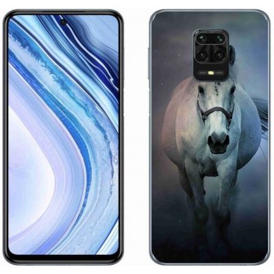 Pouzdro mmCase gelové Xiaomi Redmi Note 9 Pro - běžící bílé kůň – Zboží Mobilmania