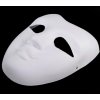 Karnevalový kostým StoklasaBílá maska k domalování papírová