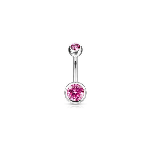  Šperky4U piercing do pupíku banánek titan TIT1001-P