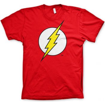 A.B. tričko Flash Symbol červená