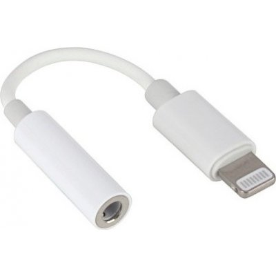 Apple audio adaptér Lightning na Jack 3,5 mm bílá (Bulk) – Zboží Mobilmania