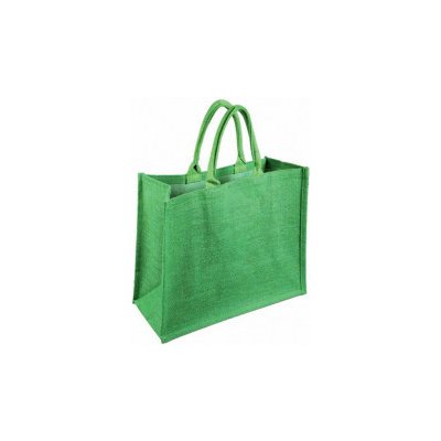 Nákupní taška jutová zelena