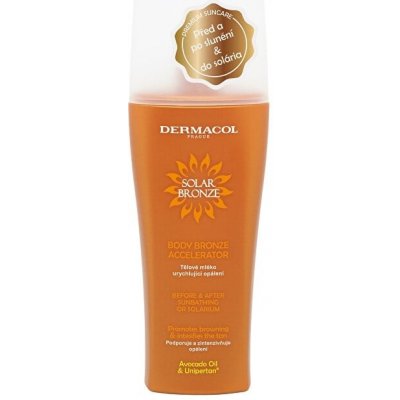 Tělové mléko urychlující opálení Solar Bronze (Body Bronze Accelerator) Dermacol - 200 ml – Zbozi.Blesk.cz